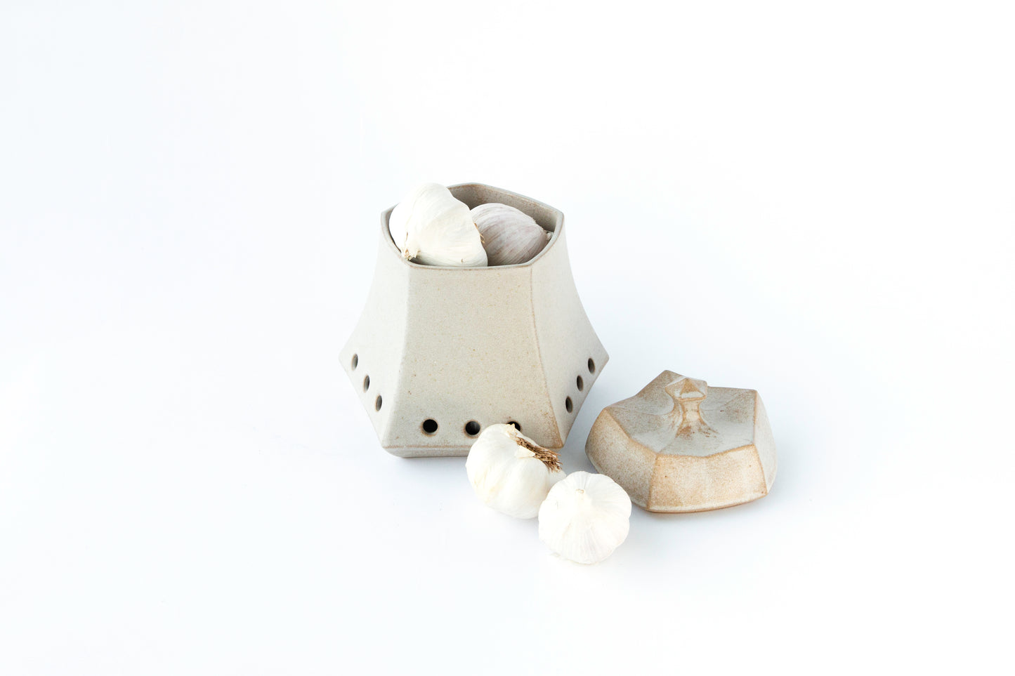 Hvítlaukskrús - Garlic jar
