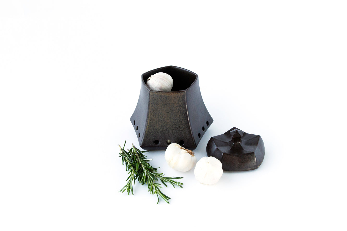 Hvítlaukskrús - Garlic jar