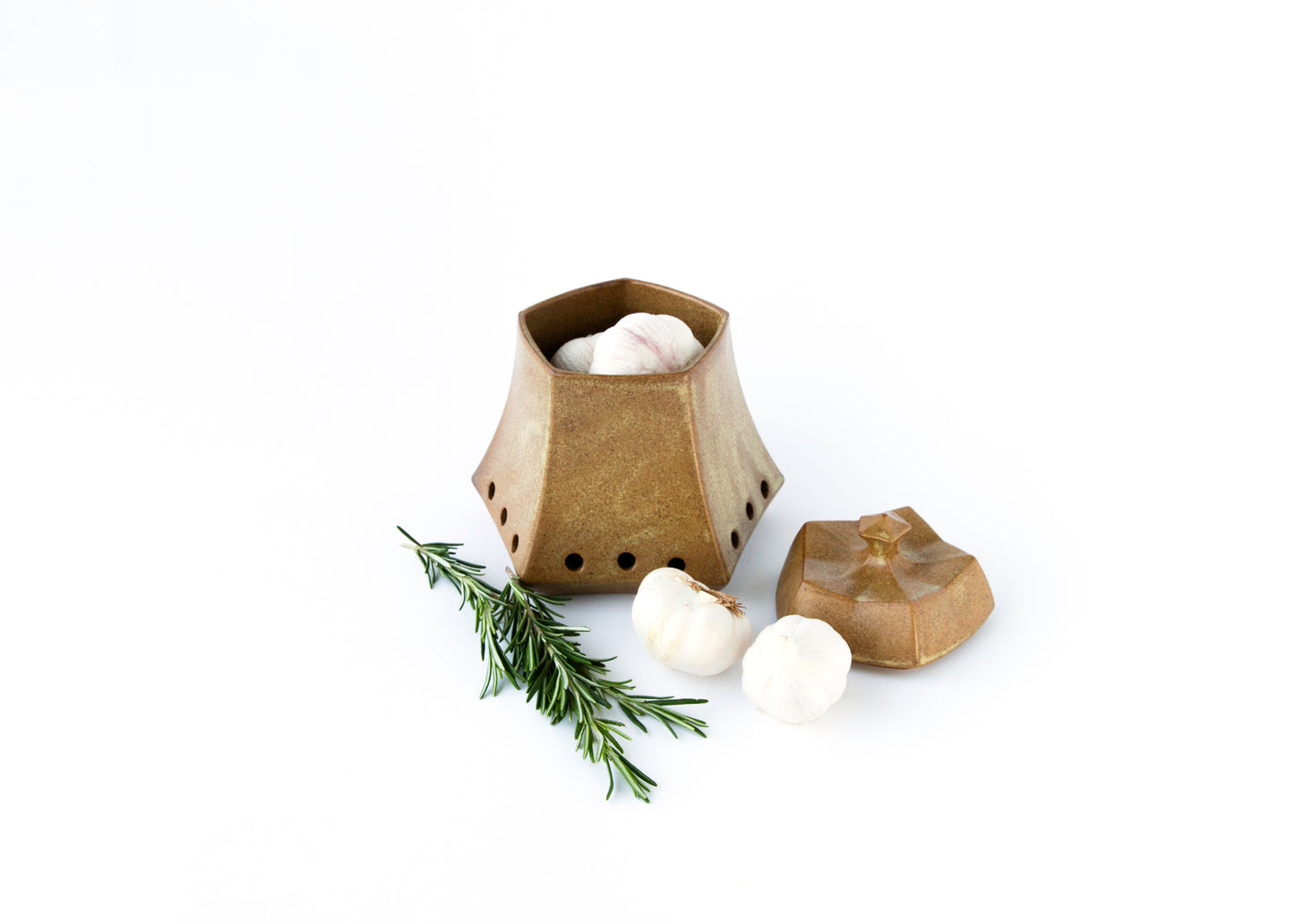 Hvítlaukskrús - Garlic jar