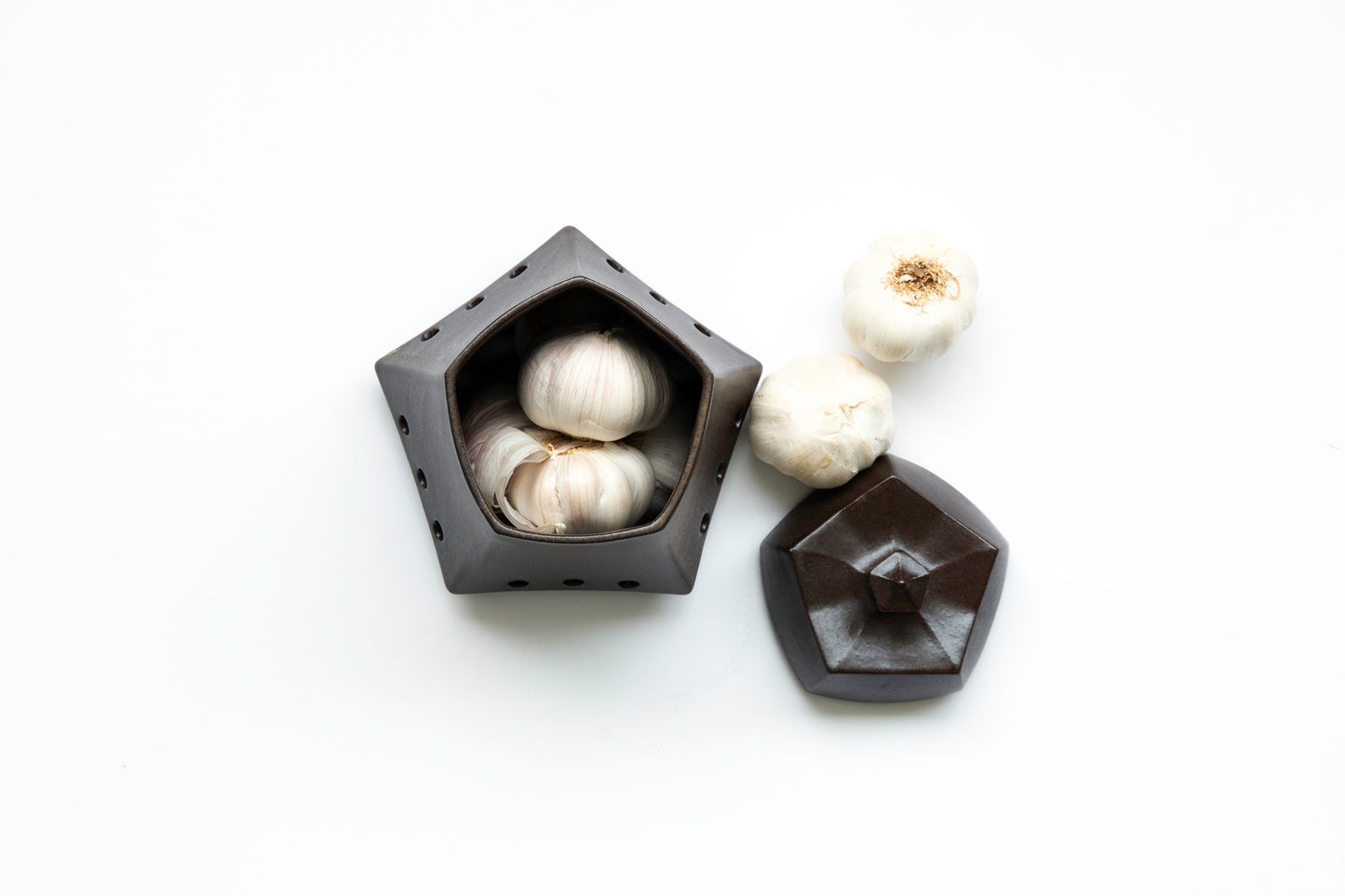 Hvítlaukskrús - Garlic jar