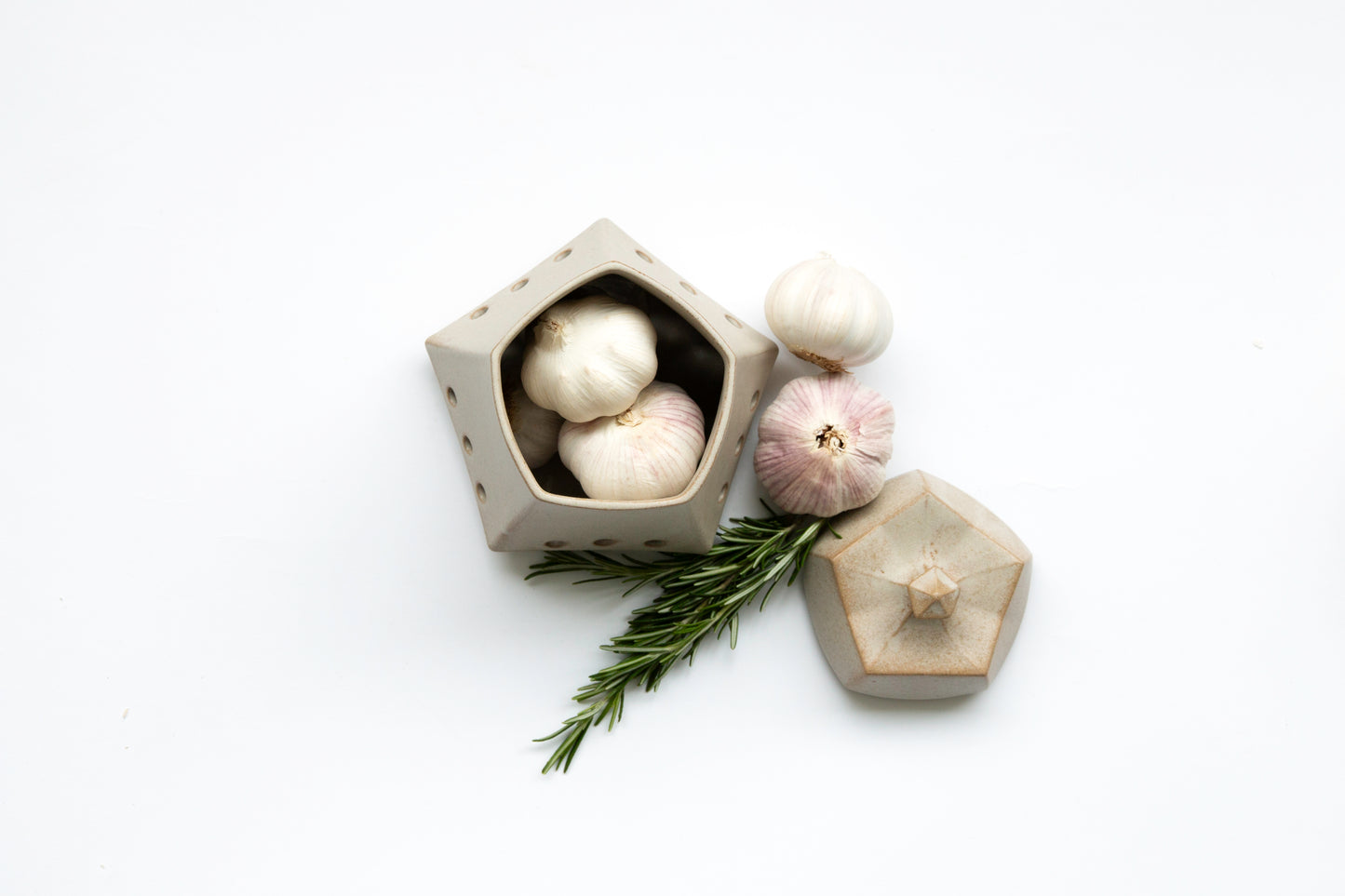 Hvítlaukskrús - Garlic jar